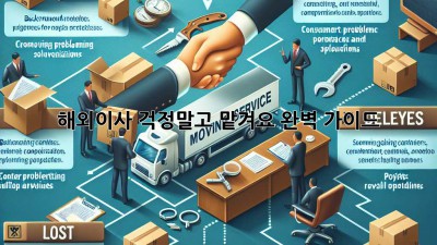 해외이사, 걱정말고 맡겨요! 완벽 가이드